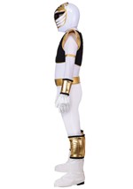 Premium Adult Power Rangers White Ranger Costume Alt 3