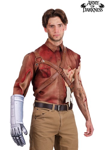 Adult Deluxe Army of Darkness Ash Williams Costume
