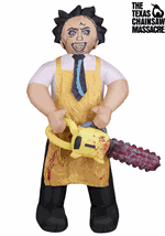 8ft Leatherface Inflatable Decoration Alt 6