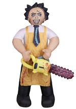 8ft Leatherface Inflatable Decoration Alt 8