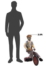 Wheels McGee the Tricycle Doll Animatronic Decoration Alt 7