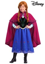 Kid's Premium Disney Frozen Anna Costume Alt 3