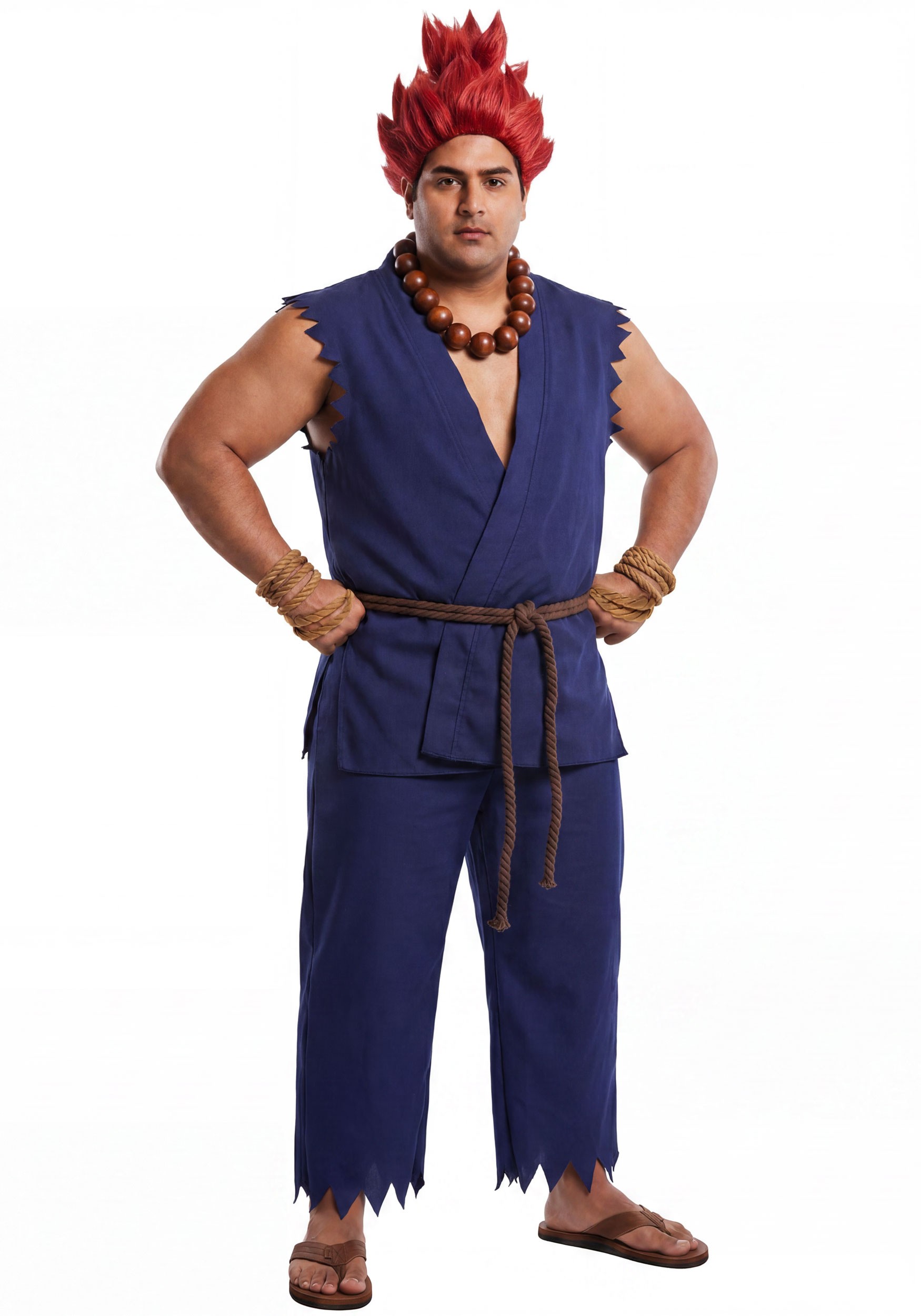 Plus Size Street Fighter Akuma Men's Costume | Video Game Costumes