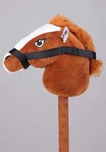 Kid's Cowboy Brown Hobby Horse Toy Alt 1