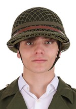 Adult Deluxe WWII Army Costume Helmet Alt 7