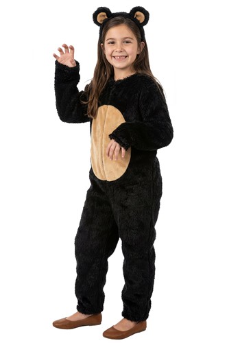 Kid's Cute Black Bear Costume