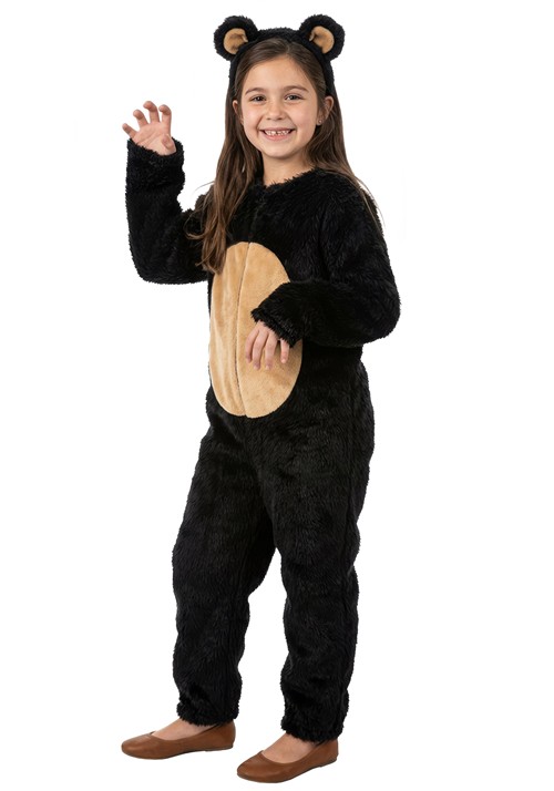 Kid's Cute Black Bear Costume