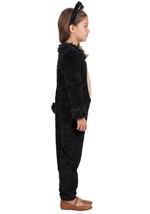 Kid's Cute Black Bear Costume Alt 5