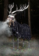7FT The Sinister Stag Animated Decoration Alt 1