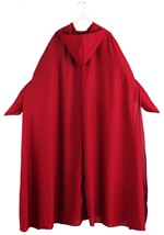 Plus Size Women's Red Cloak Costume Alt 4