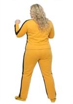 Plus Size Womens Yellow Ninja Assassin Costume Alt 2