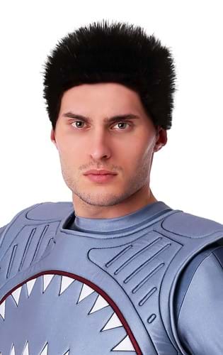 Adult Sharky Superhero Costume Wig