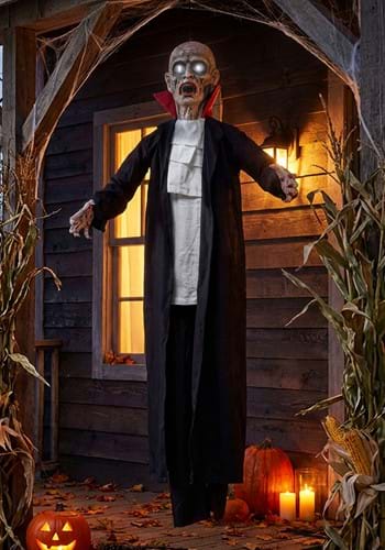 5.5FT Shaking Silas Hanging Vampire Animatronic Decoration
