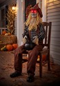 Jumpy Juniper Startling Scarecrow Animatronic Decoration