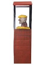 5.7 ft. Kernelias the Popcorn Clown Animatronic Decoration A