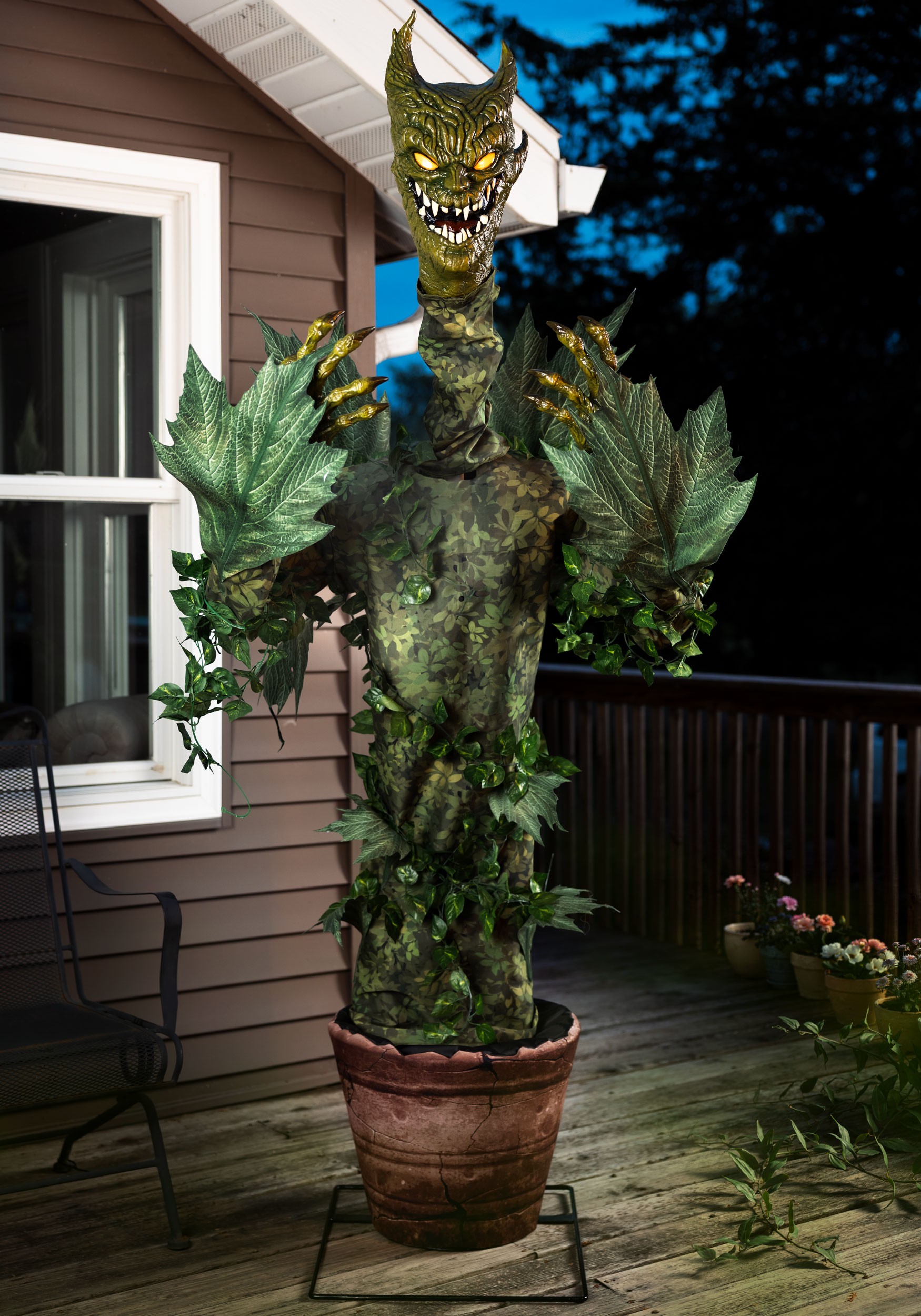 6FT Animatronic The Potted Predator Plant Decoration | Animatronics